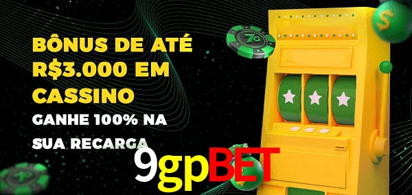 9gpbet melhor bônus de depósito