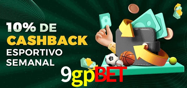 10% de bônus de cashback na 9gpbet